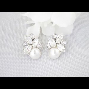 Swarovski Crystal Cluster Stud Earrings